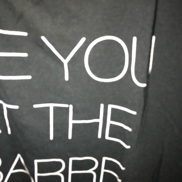 Emi Jay “see you at the barre” shirt.  one size - Picture 5 of 6